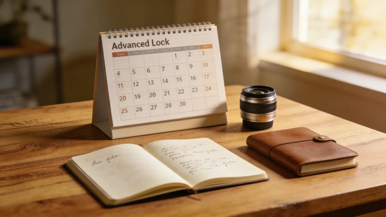 Calendar planner showing months with notes — Statue of Liberty crown tickets booking calendar