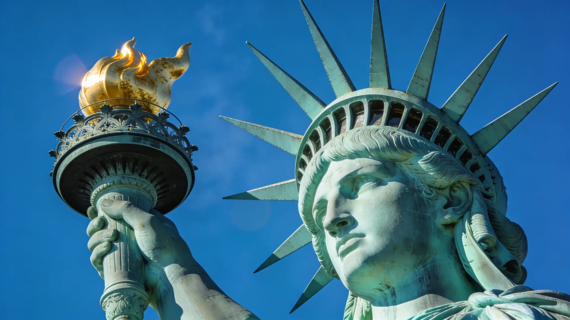 Statue of Liberty crown looking up from pedestal level — Liberty Pedestal vs Crown Ticket comparison